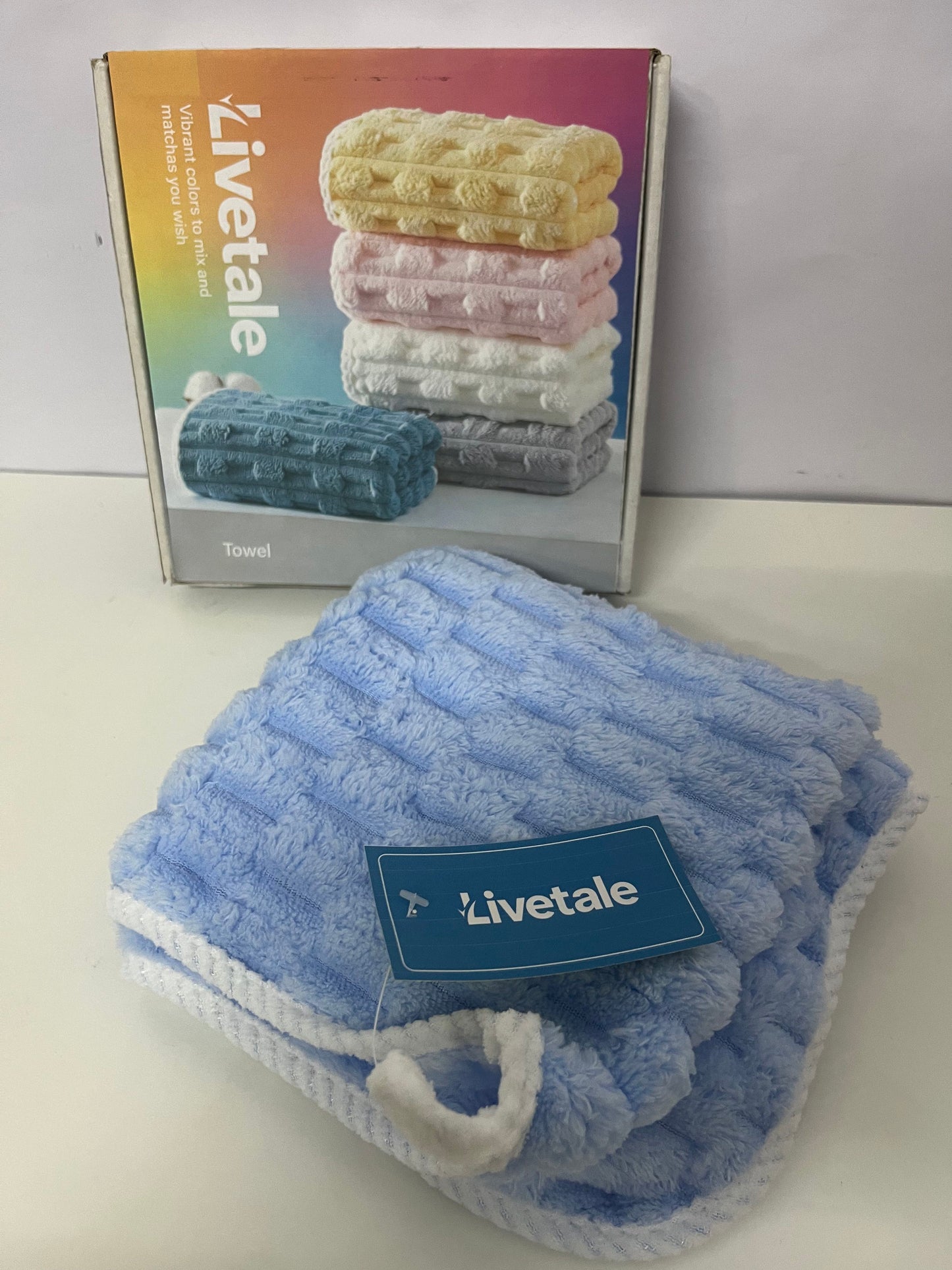 [Livetale Towels]——Livetale High-Density Coral Fleece Towel - Super Absorbent Quick-Dry Face & Hand Towel
