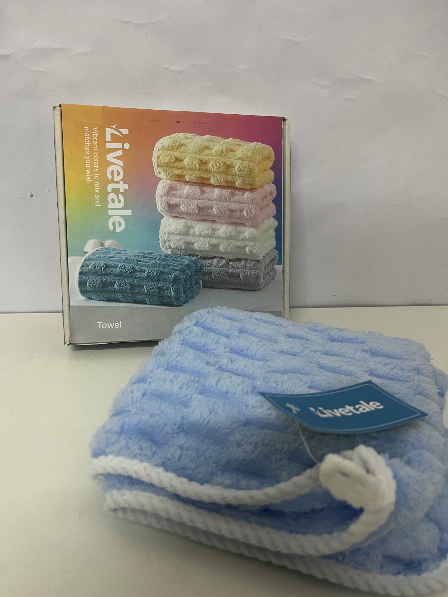 [Livetale Towels]——Livetale High-Density Coral Fleece Towel - Super Absorbent Quick-Dry Face & Hand Towel