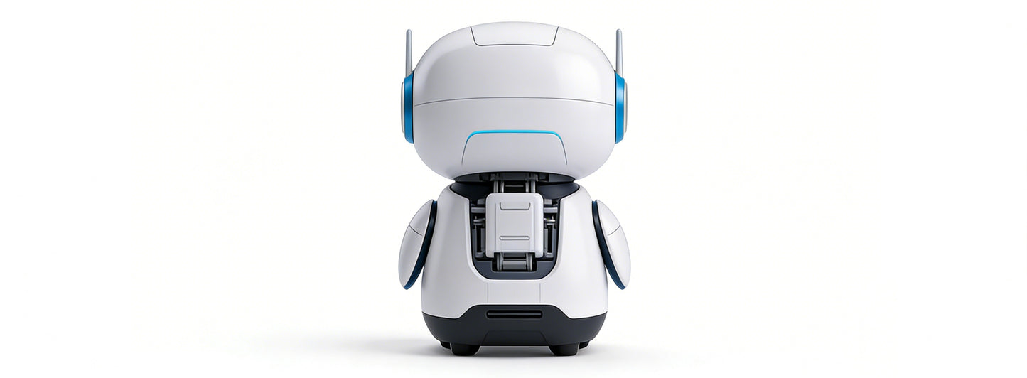 Lnfinpanda Smart Kids Teaching Robot, Programmable Interactive Early Education Machine, Logic Thinking Training, Voice Dialogue, Companion Learning STEM Toy