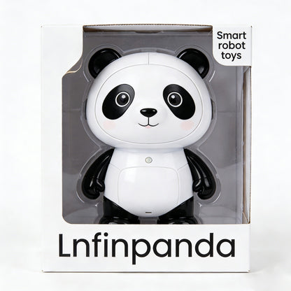Lnfinpanda Panda-Shaped Smart Robot Toys, Interactive Early Education Companion Robot for Kids, Music Dancing Story Machine, Educational Enlightenment STEM Toy