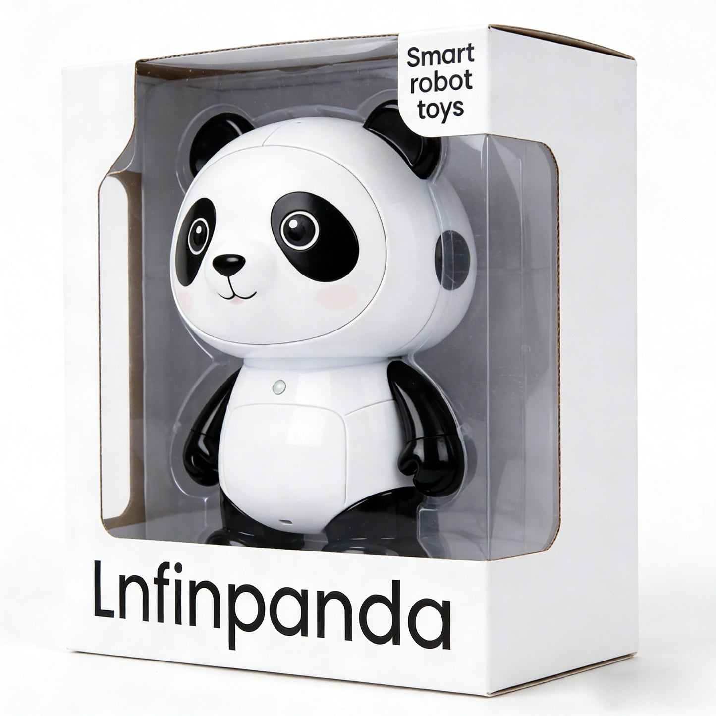 Lnfinpanda Panda-Shaped Smart Robot Toys, Interactive Early Education Companion Robot for Kids, Music Dancing Story Machine, Educational Enlightenment STEM Toy