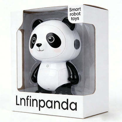 Lnfinpanda Panda-Shaped Smart Robot Toys, Interactive Early Education Companion Robot for Kids, Music Dancing Story Machine, Educational Enlightenment STEM Toy