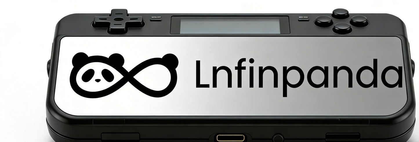 Lnfinpanda Retro Handheld Video Game Console, HD IPS Screen, Multi-Emulator Compatible, Portable with Long Battery Life, Classic Nostalgic Gaming Device