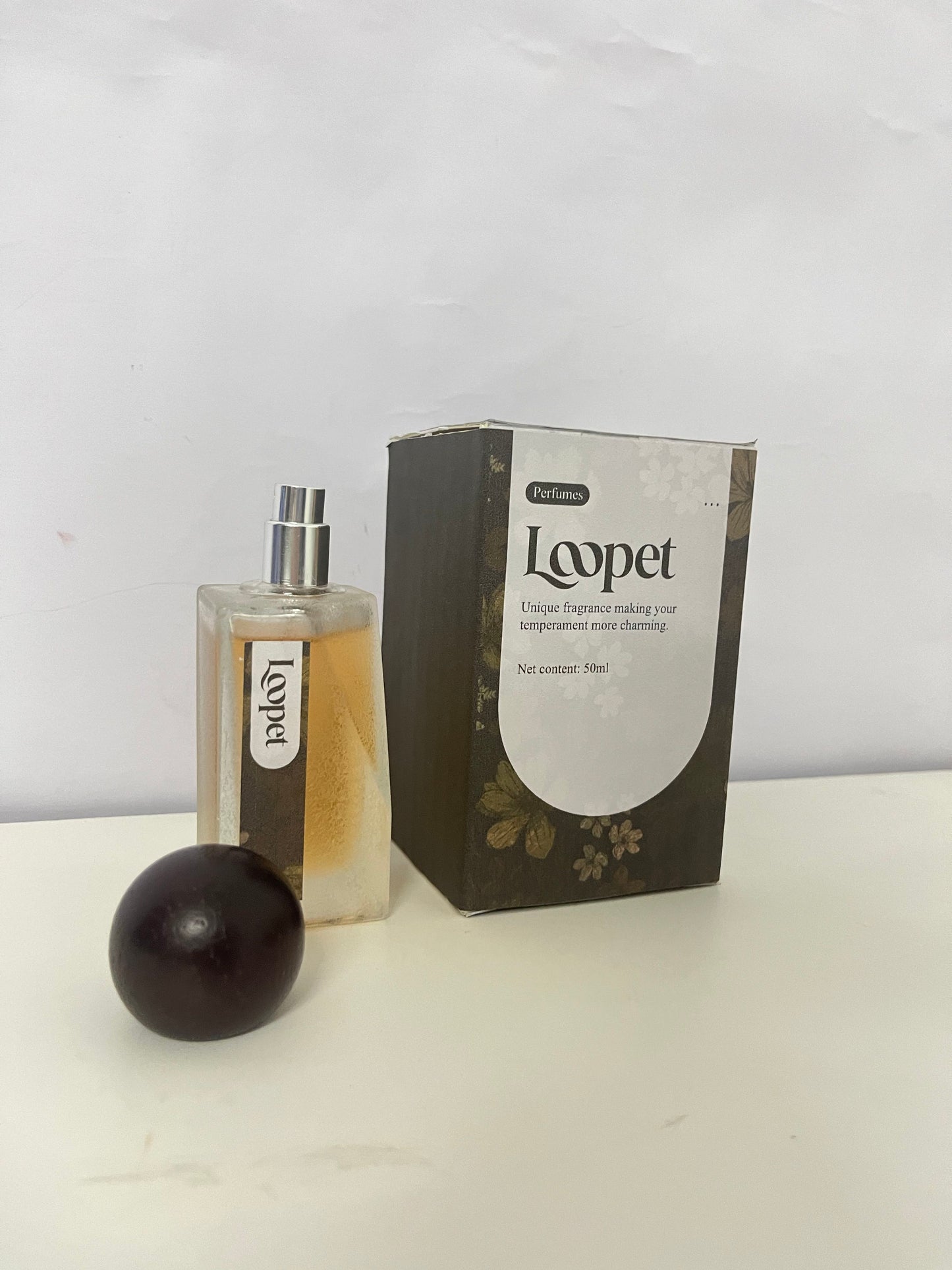 Loopet Unique Fragrance Perfume 50ml, Retro Bottle Long-Lasting Scent, Daily & Social Occasions