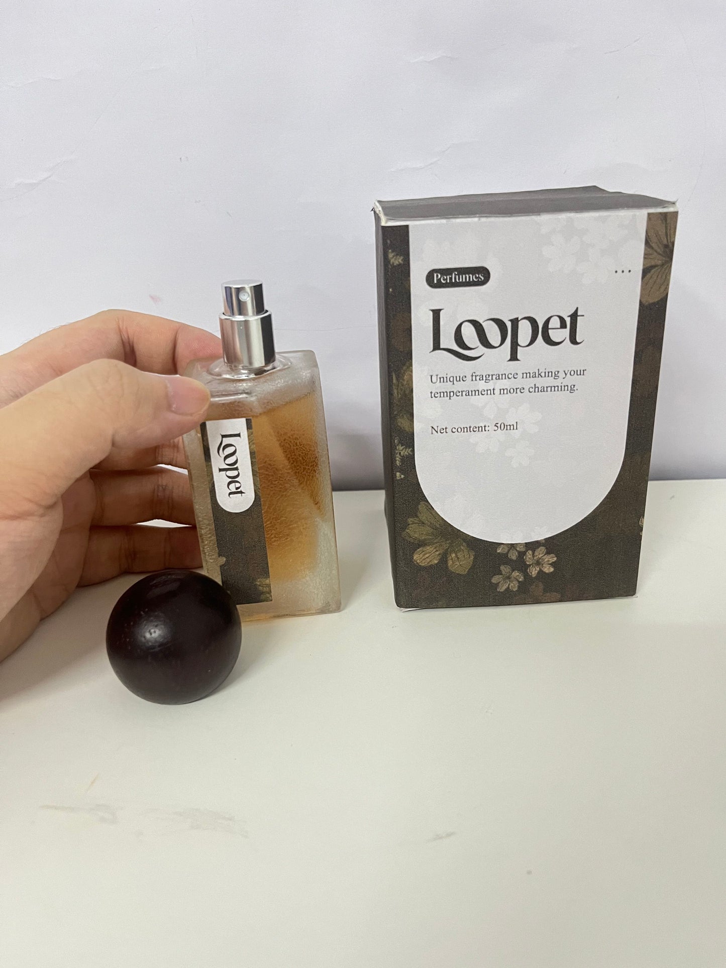 Loopet Unique Fragrance Perfume 50ml, Retro Bottle Long-Lasting Scent, Daily & Social Occasions