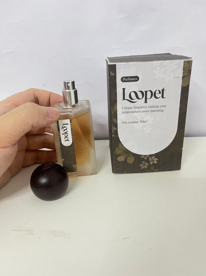 Loopet Unique Fragrance Perfume 50ml, Retro Bottle Long-Lasting Scent, Daily & Social Occasions
