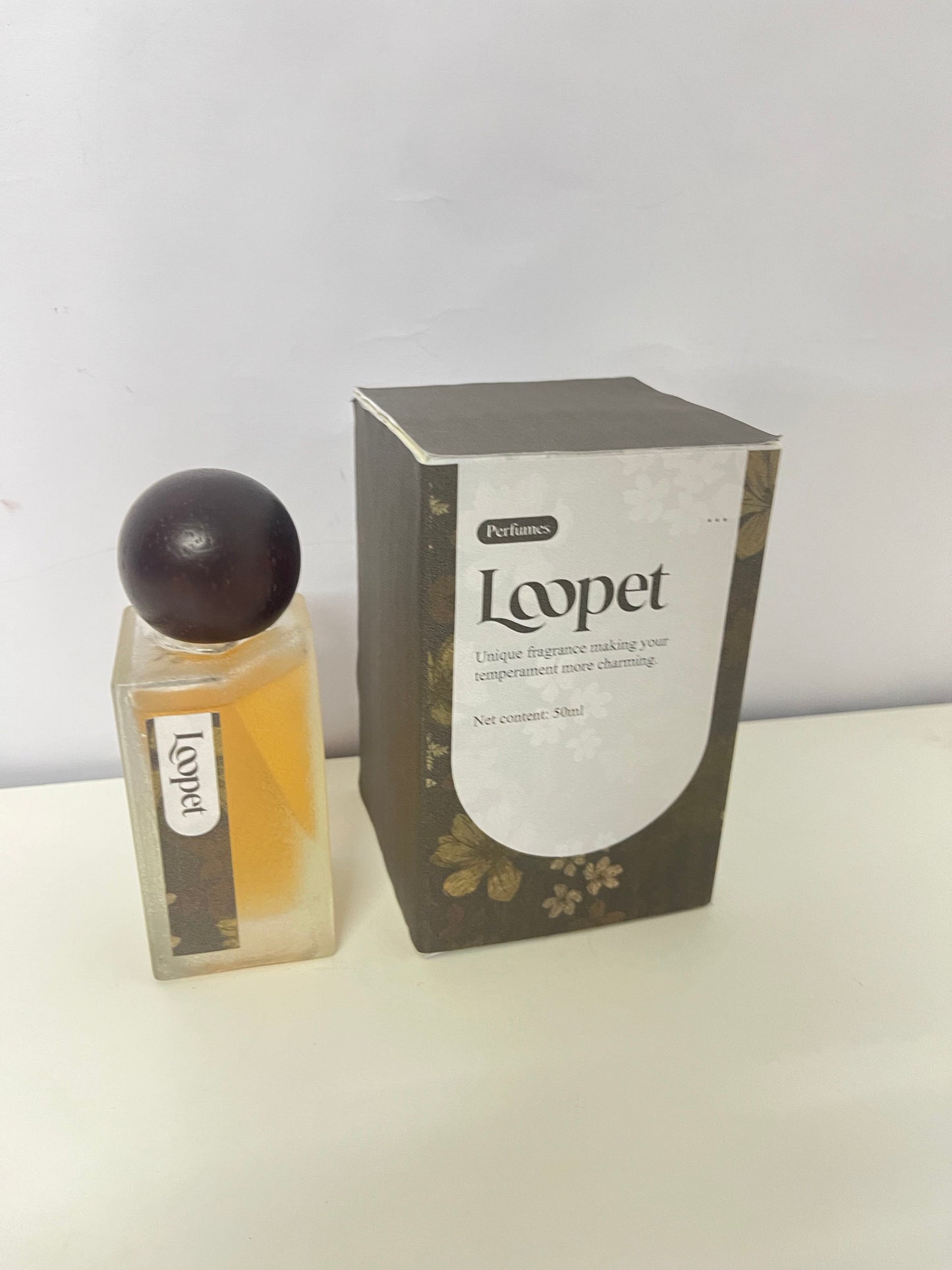 Loopet Unique Fragrance Perfume 50ml, Retro Bottle Long-Lasting Scent, Daily & Social Occasions