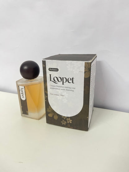 Loopet Unique Fragrance Perfume 50ml, Retro Bottle Long-Lasting Scent, Daily & Social Occasions