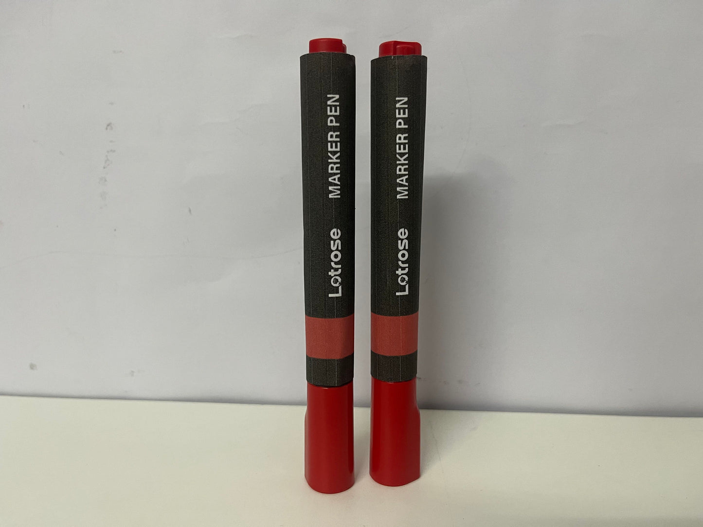 [Lotrose Marker pens]-Red Marker Pen - Large Capacity Quick-Dry Waterproof Marker