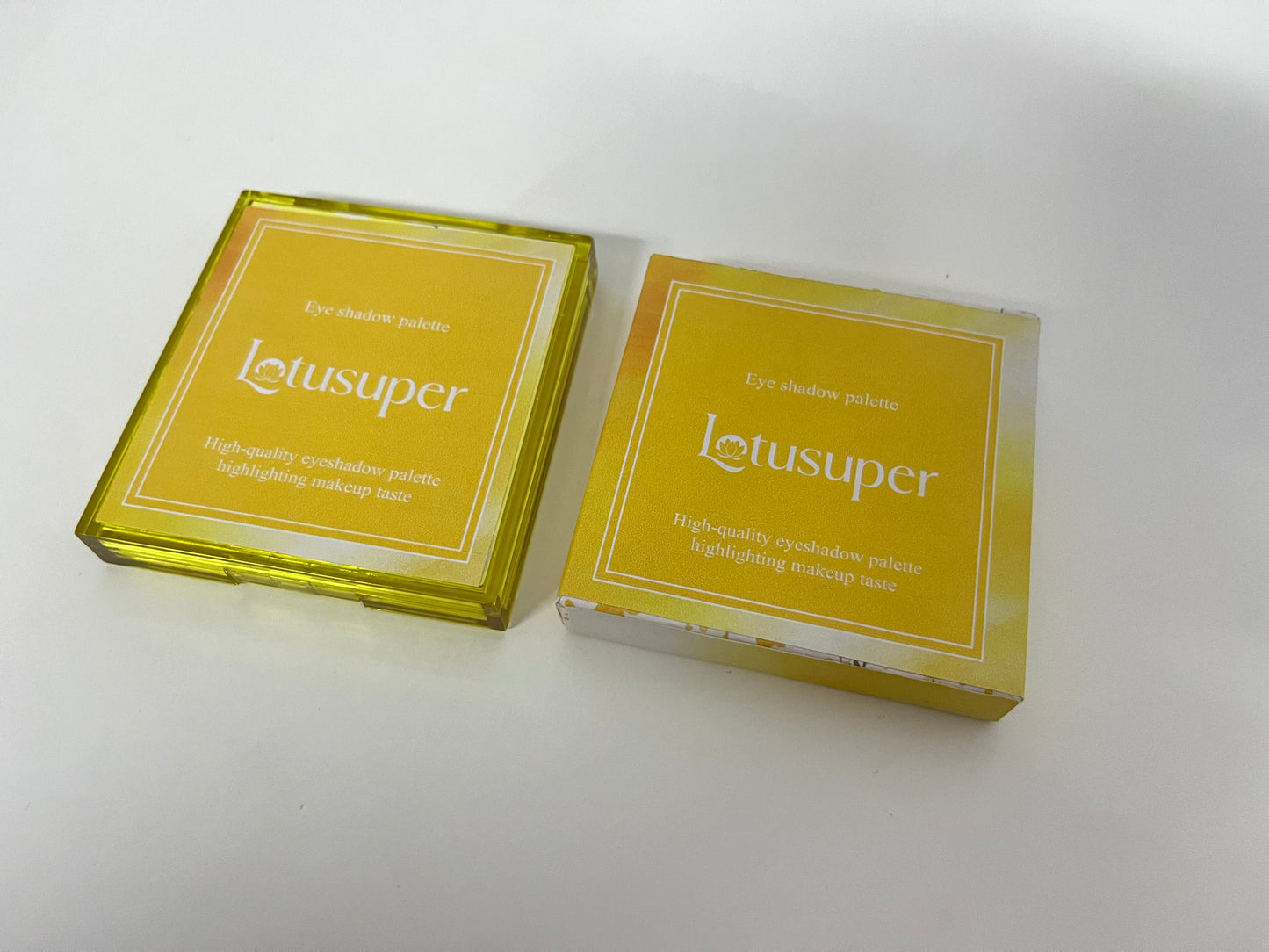 Lotusuper 9 Colors Yellow Eyeshadow Palette——Elevate Your Eye Makeup with High-Quality Artistry