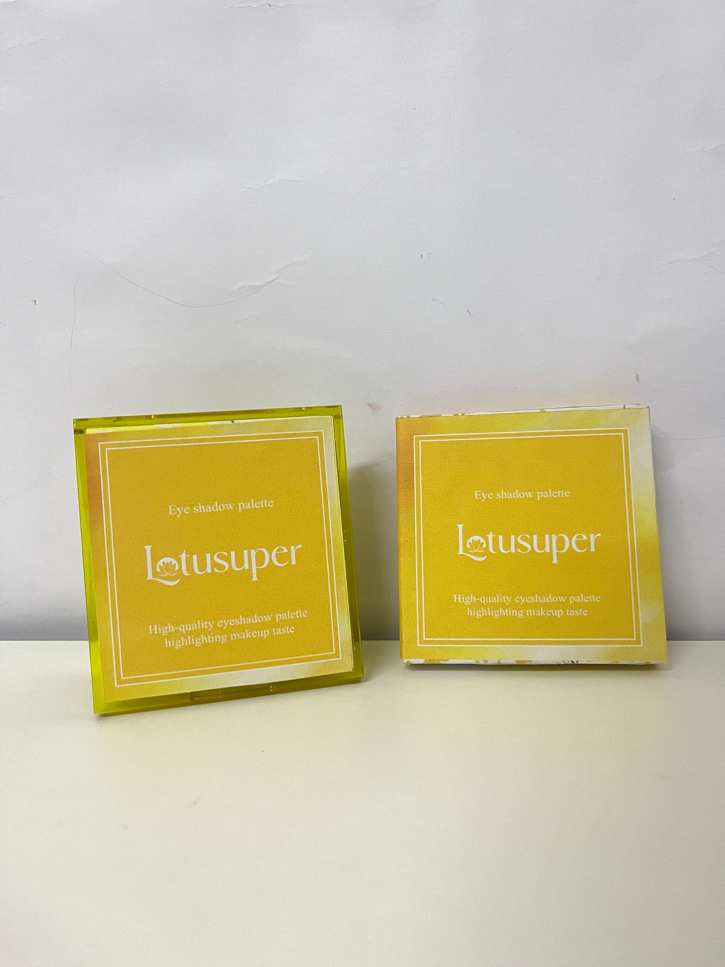 Lotusuper 9 Colors Yellow Eyeshadow Palette——Elevate Your Eye Makeup with High-Quality Artistry