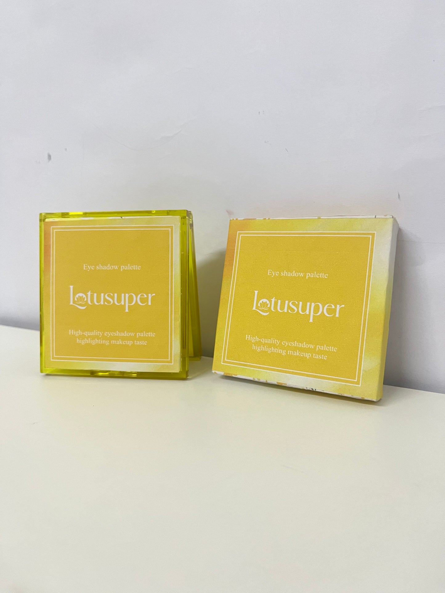 Lotusuper 9 Colors Yellow Eyeshadow Palette——Elevate Your Eye Makeup with High-Quality Artistry