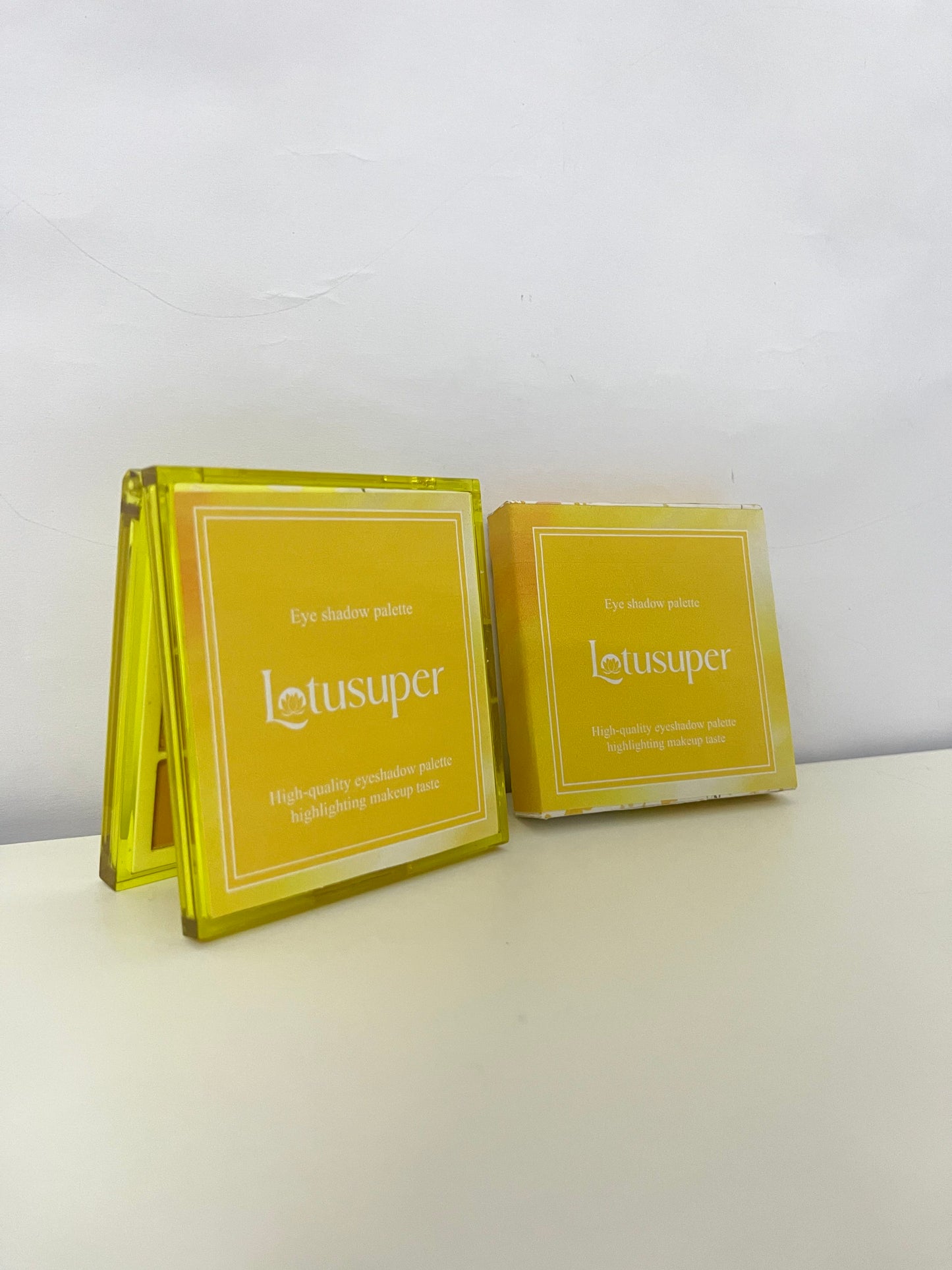 Lotusuper 9 Colors Yellow Eyeshadow Palette——Elevate Your Eye Makeup with High-Quality Artistry