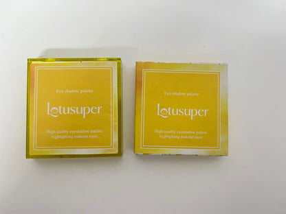 Lotusuper 9 Colors Yellow Eyeshadow Palette——Elevate Your Eye Makeup with High-Quality Artistry