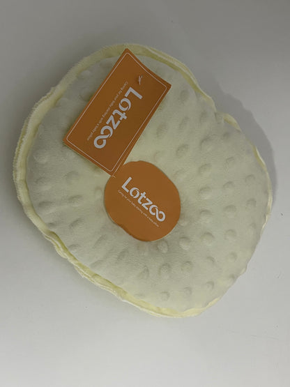 [Lotzoo Pillows]-Dot Velvet Baby Pillow - Breathable Soothing Pillow