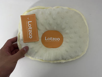 [Lotzoo Pillows]-Dot Velvet Baby Pillow - Breathable Soothing Pillow