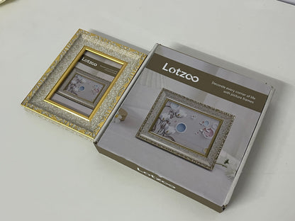 [Lotzoo Picture frames]-European Carved Photo Frame - Retro Luxury Tabletop Frame