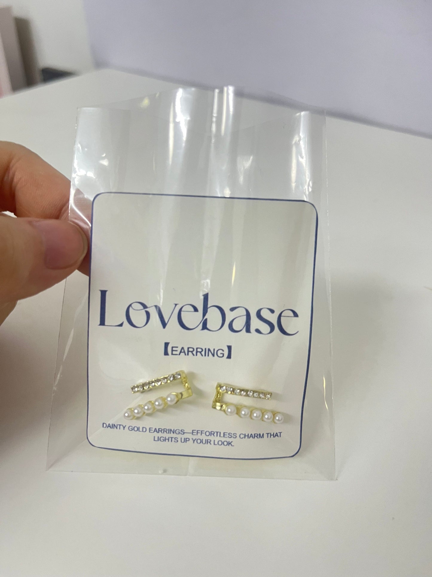 【Lovebase Dainty Gold Earrings】—— Effortless Charm That Lights Up Your Look