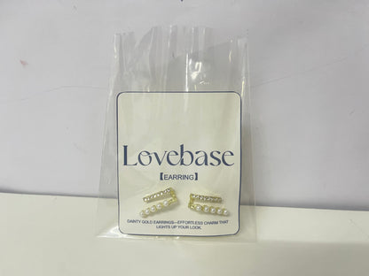 【Lovebase Dainty Gold Earrings】—— Effortless Charm That Lights Up Your Look