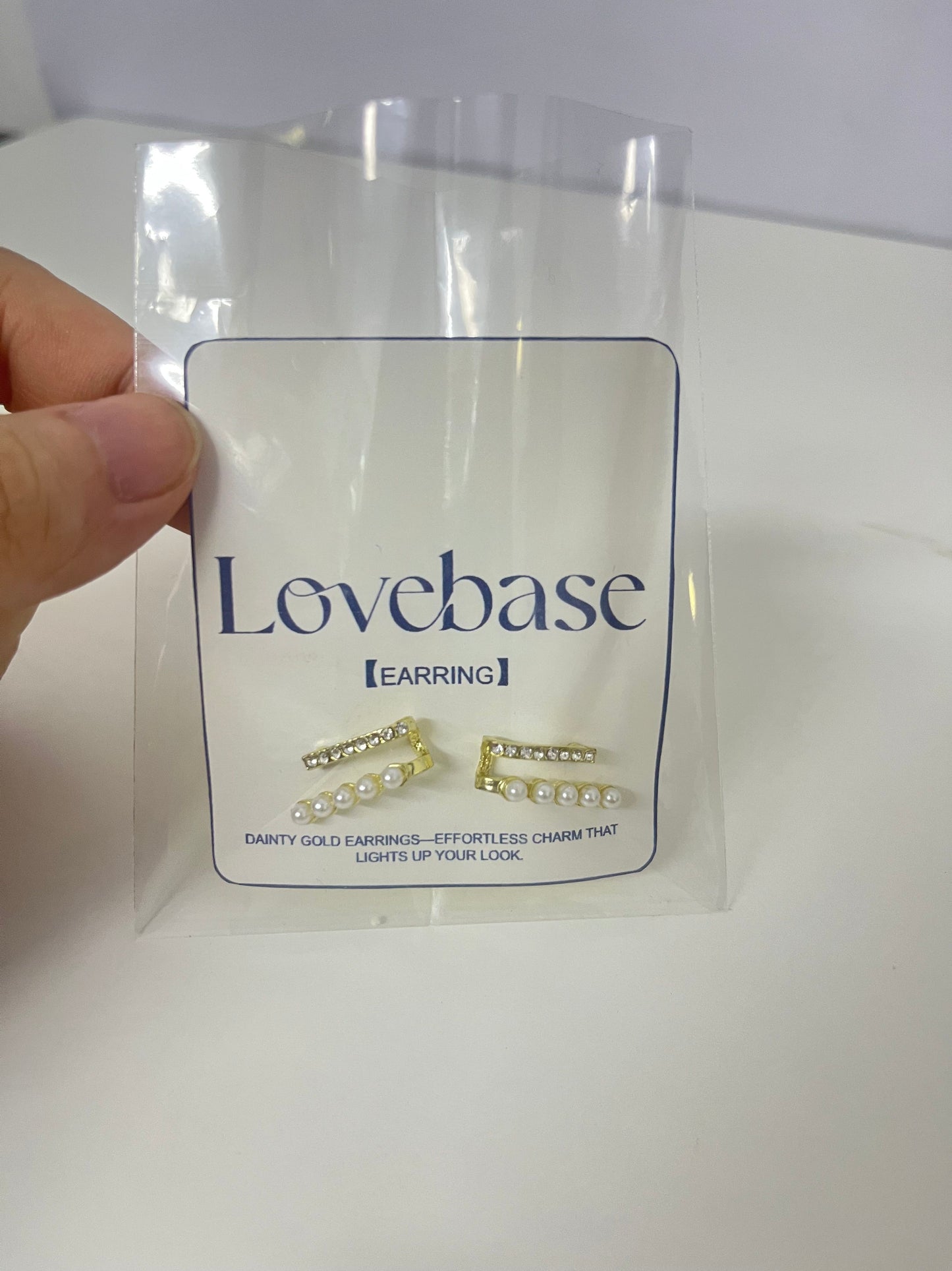 【Lovebase Dainty Gold Earrings】—— Effortless Charm That Lights Up Your Look