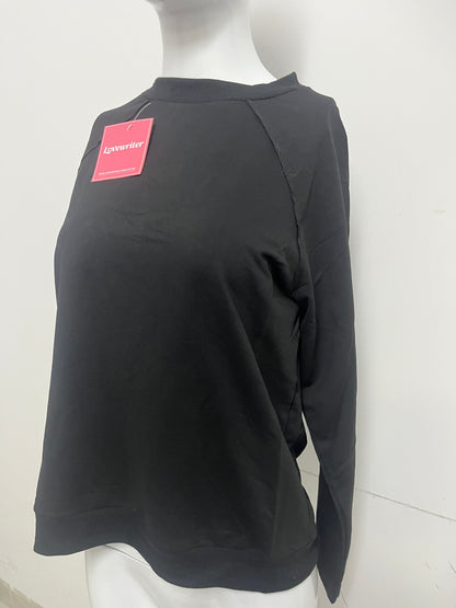 [Lovewriter T-shirts]-Basic Crew Neck Sweatshirt - Loose Versatile Long-Sleeve Top