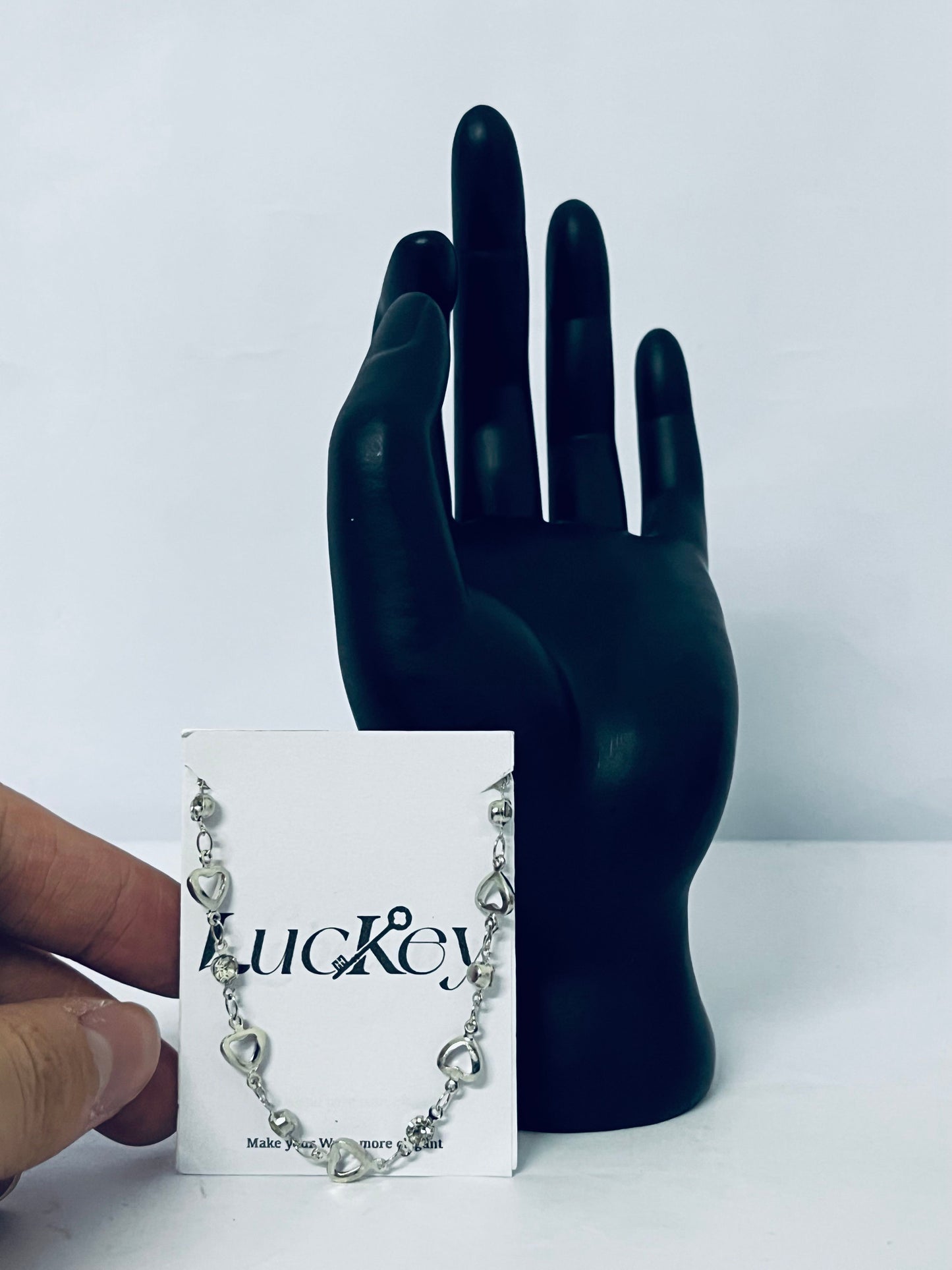 Luckey Gold Bracelets for Women Waterproof, 14K Real Gold Jewelry Sets for Women, Trendy Thin Dainty Stackable Cuban Link Paperclip Chain Bracelet Pack Fashion