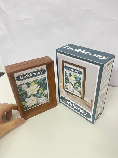 【Luckhoney Natural Wood-Tone Picture Frame】—— Retain the Memory, The Original Appearance