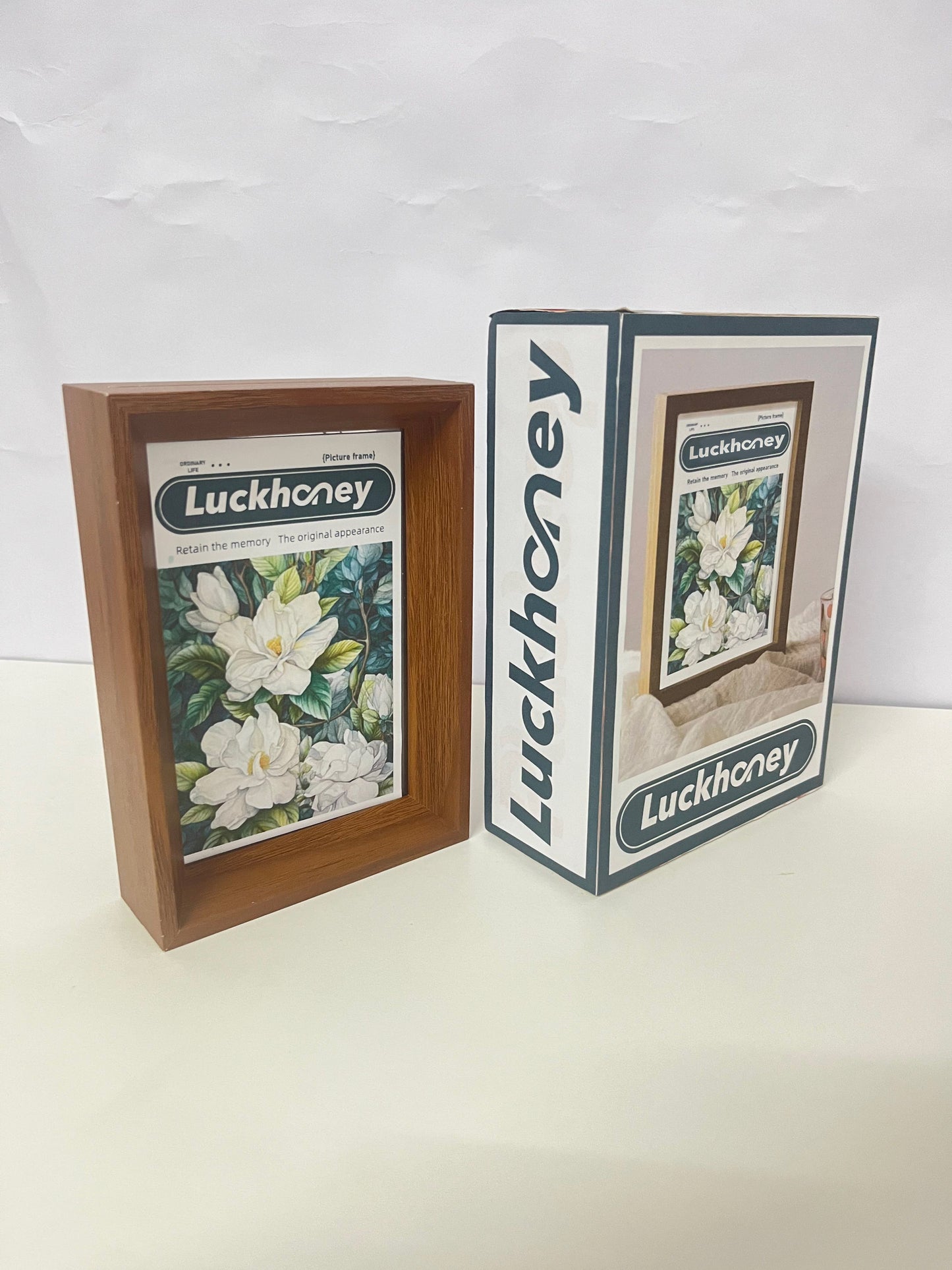 【Luckhoney Natural Wood-Tone Picture Frame】—— Retain the Memory, The Original Appearance