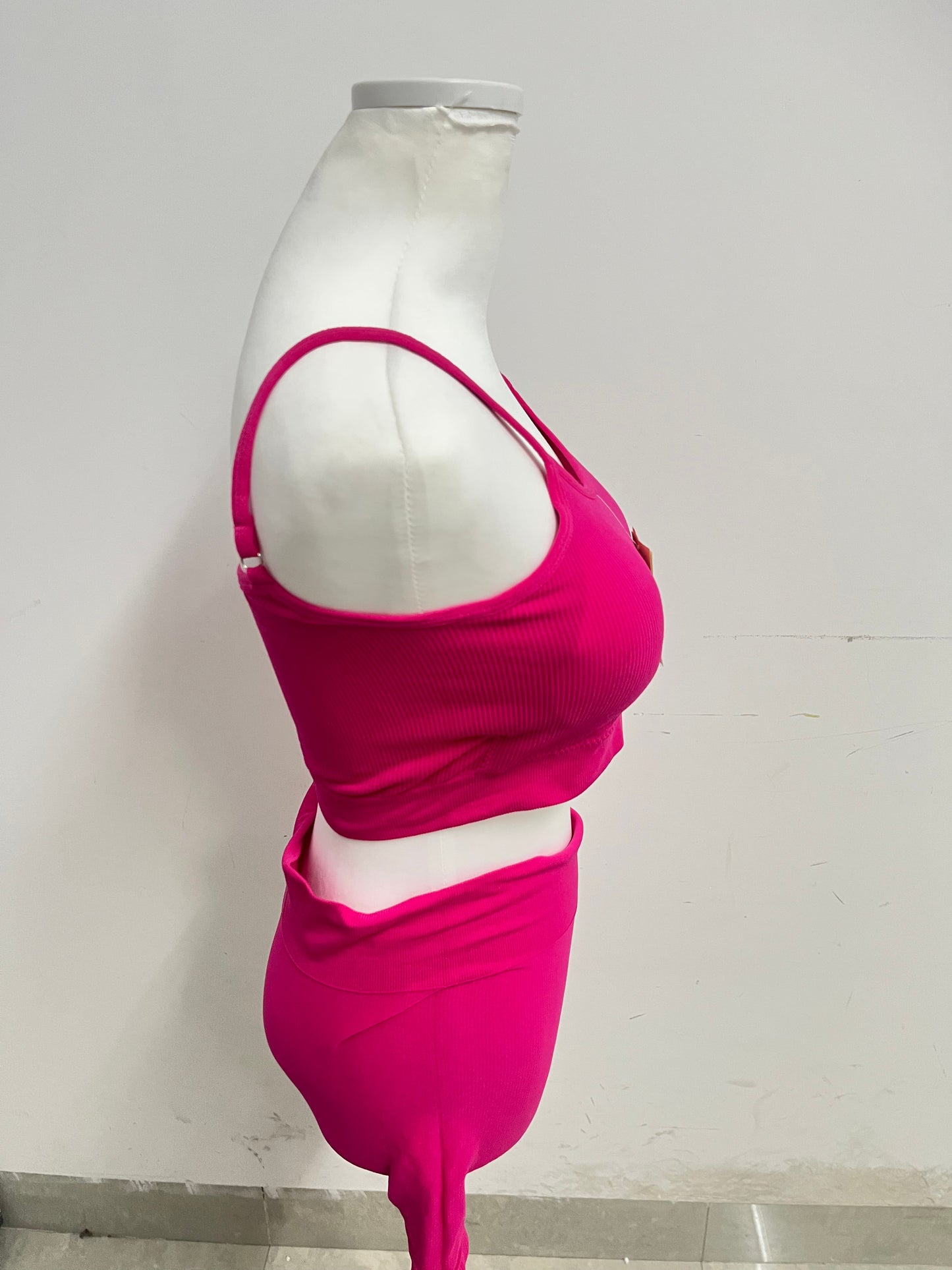 Lucksense 100% Cotton Magenta Sportswear Set Comfortable & Breathable Stylish & Slim-Fitting A Versatile Piece for Daily Leisure & Light Exercise