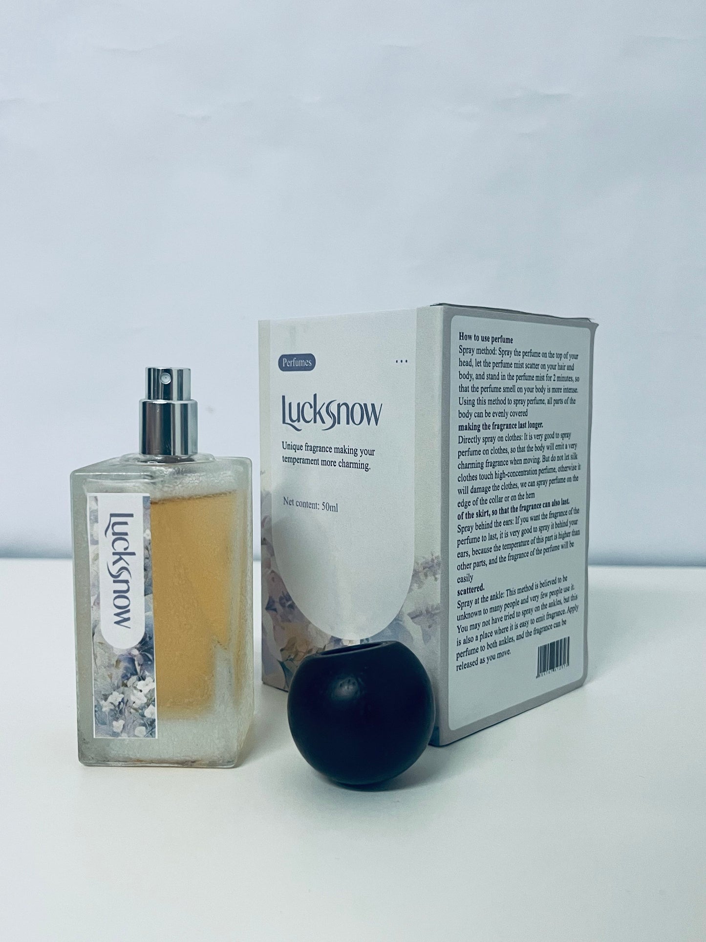 Lucksnow Niche Atmosphere Eau de Toilette - 50ml Natural Long-Lasting Fragrance