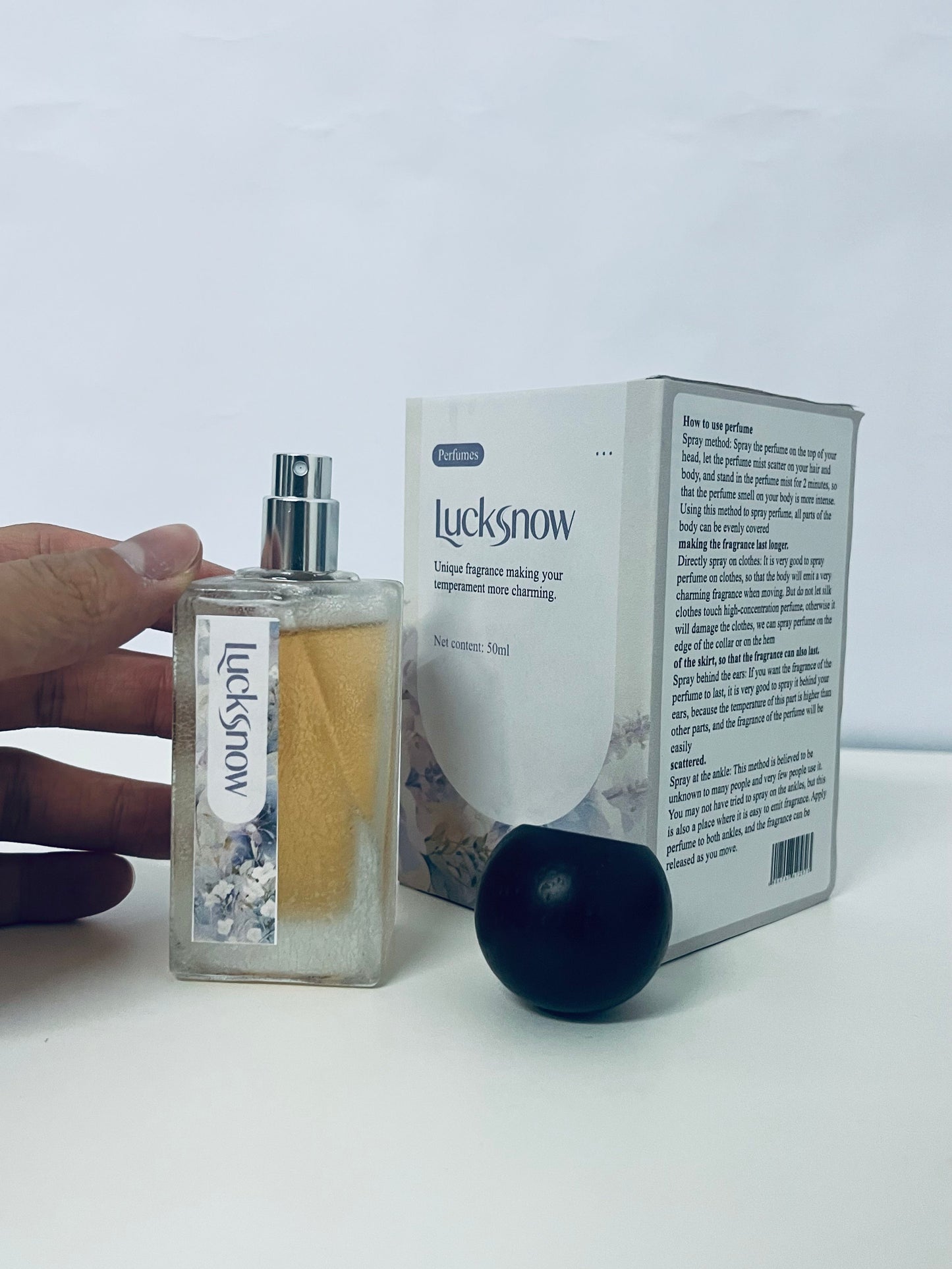 Lucksnow Niche Atmosphere Eau de Toilette - 50ml Natural Long-Lasting Fragrance