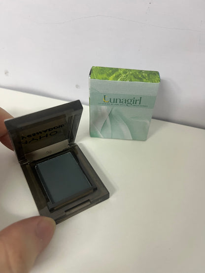 [Lunagirl Eye shadow]-Single Matte Eyeshadow - Cool Gray-Blue Tone Atmosphere Eyeshadow Palette