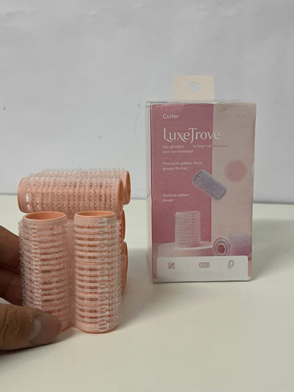 [LuxeTrove Non-electric hair rollers]-Self-Adhesive Air Bangs Hair Rollers - Lazy Root Volumizing Tool