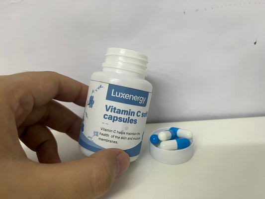 【Luxenergy Vitamin C Soft Capsules】—— Gentle Support for Skin & Mucous Membrane Wellness
