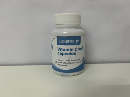 【Luxenergy Vitamin C Soft Capsules】—— Gentle Support for Skin & Mucous Membrane Wellness