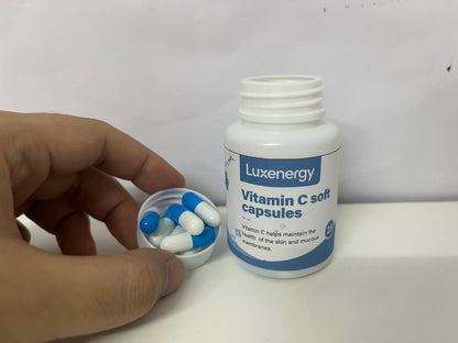 【Luxenergy Vitamin C Soft Capsules】—— Gentle Support for Skin & Mucous Membrane Wellness