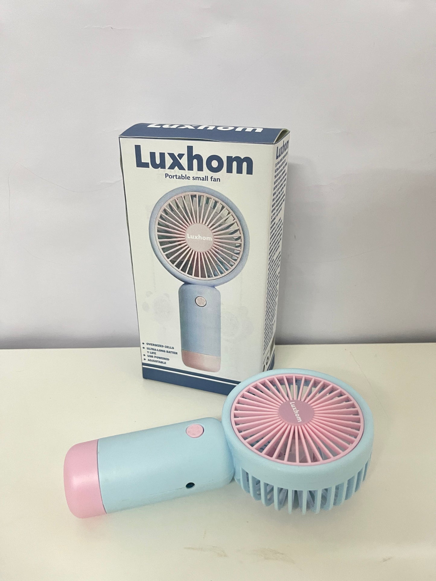 Luxhom Handheld Portable Mini Fan: Your "Cool Companion" for Summer Outings