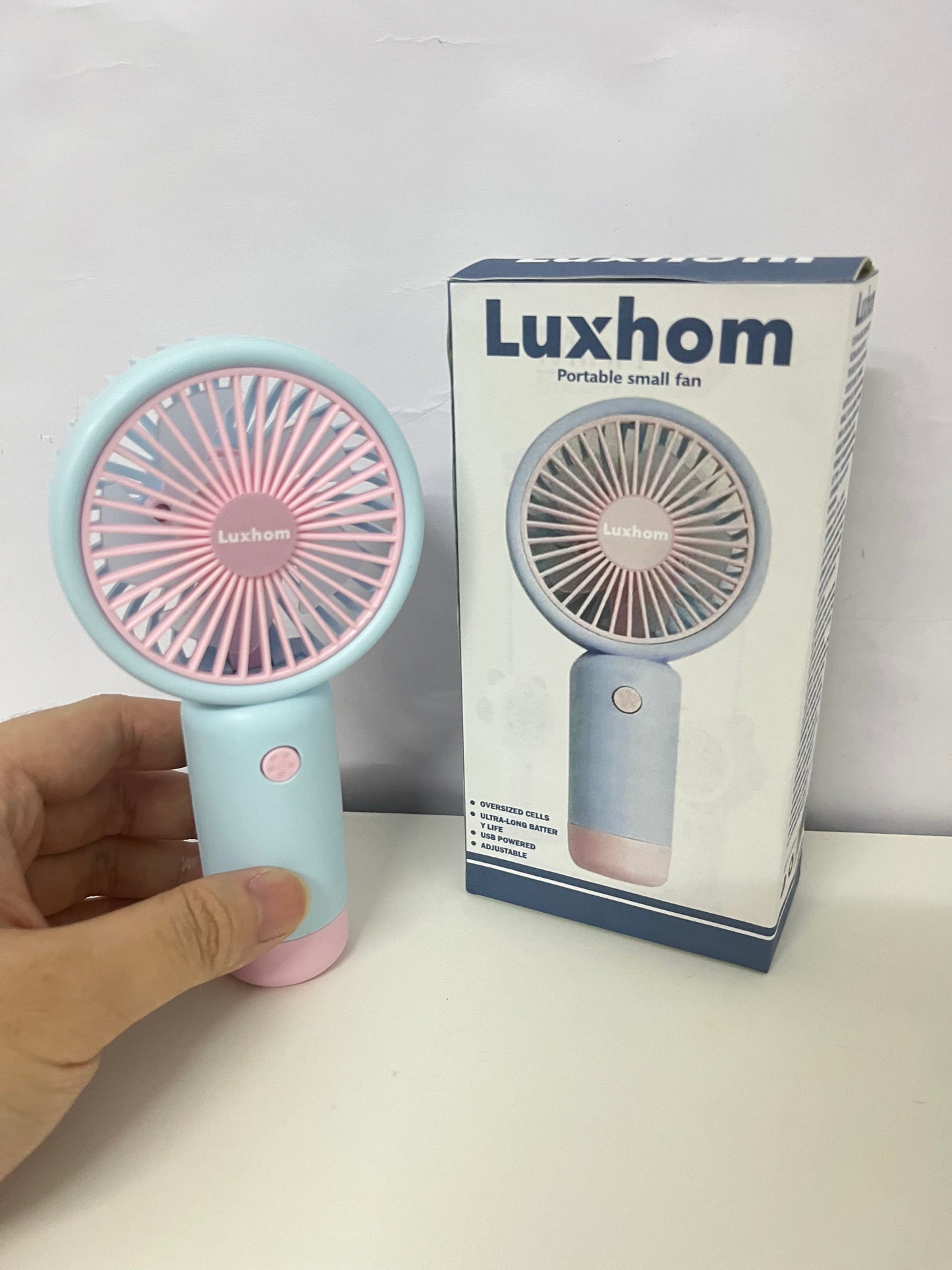 Luxhom Handheld Portable Mini Fan: Your "Cool Companion" for Summer Outings