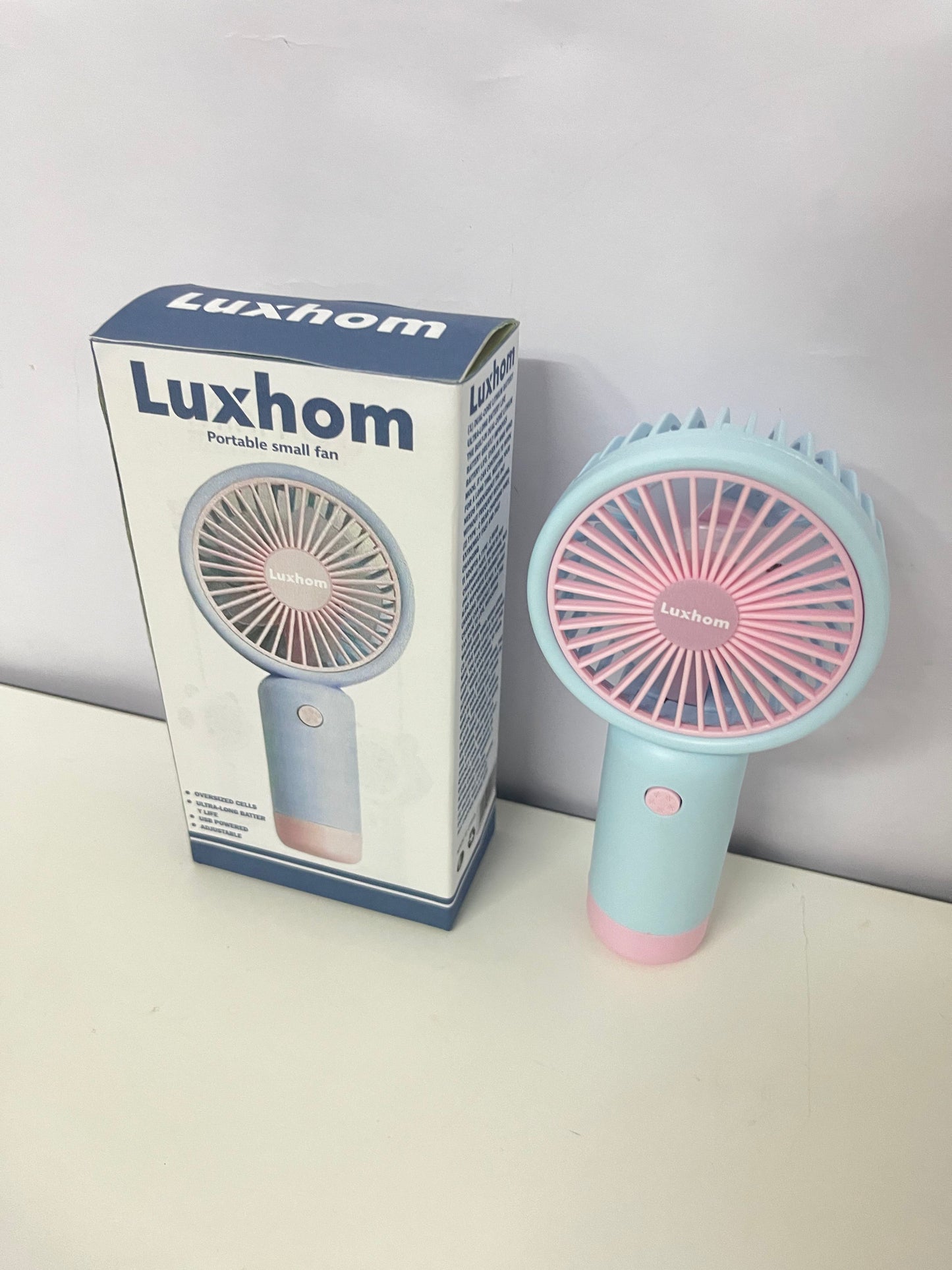 Luxhom Handheld Portable Mini Fan: Your "Cool Companion" for Summer Outings