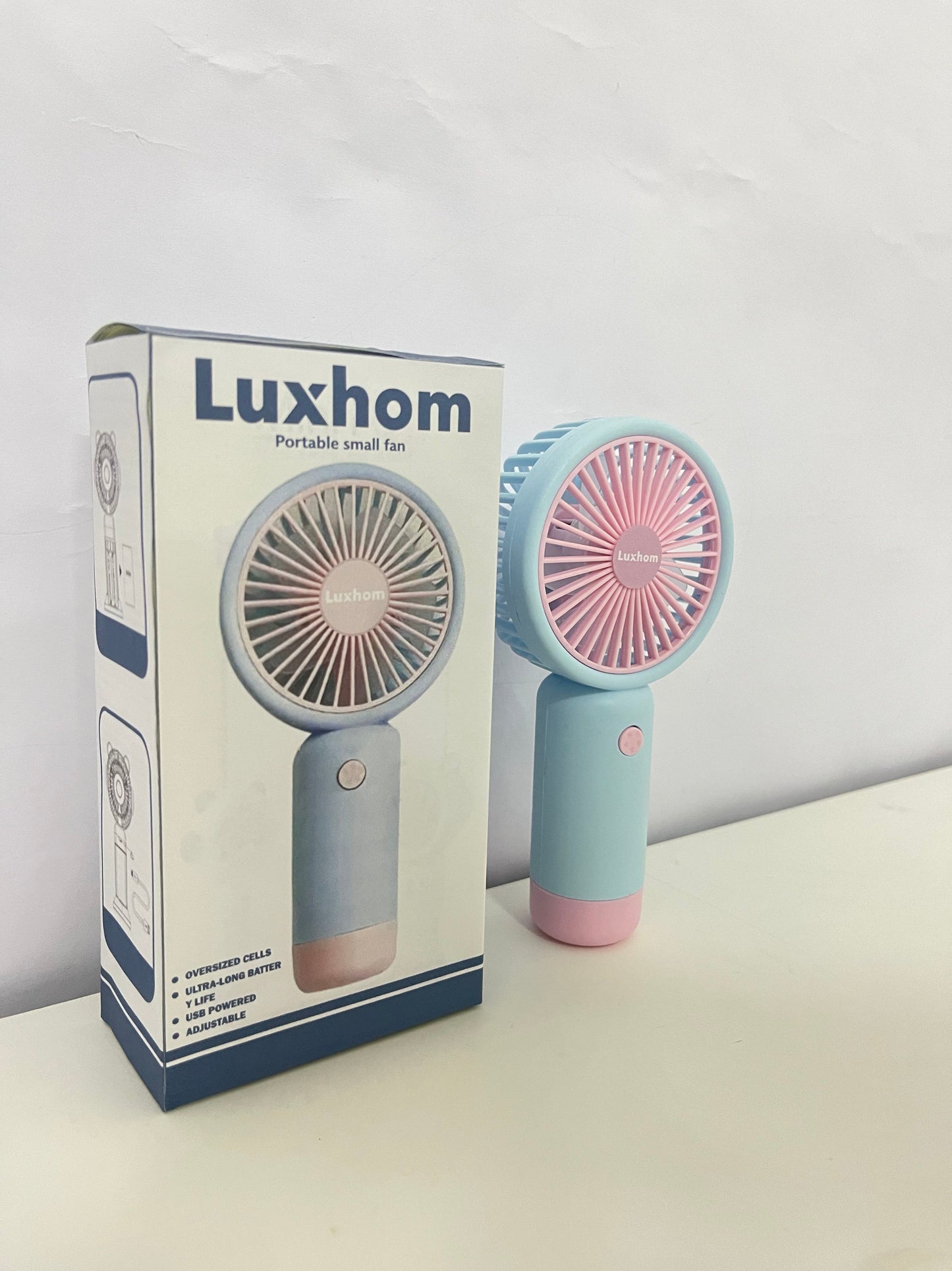 Luxhom Handheld Portable Mini Fan: Your "Cool Companion" for Summer Outings