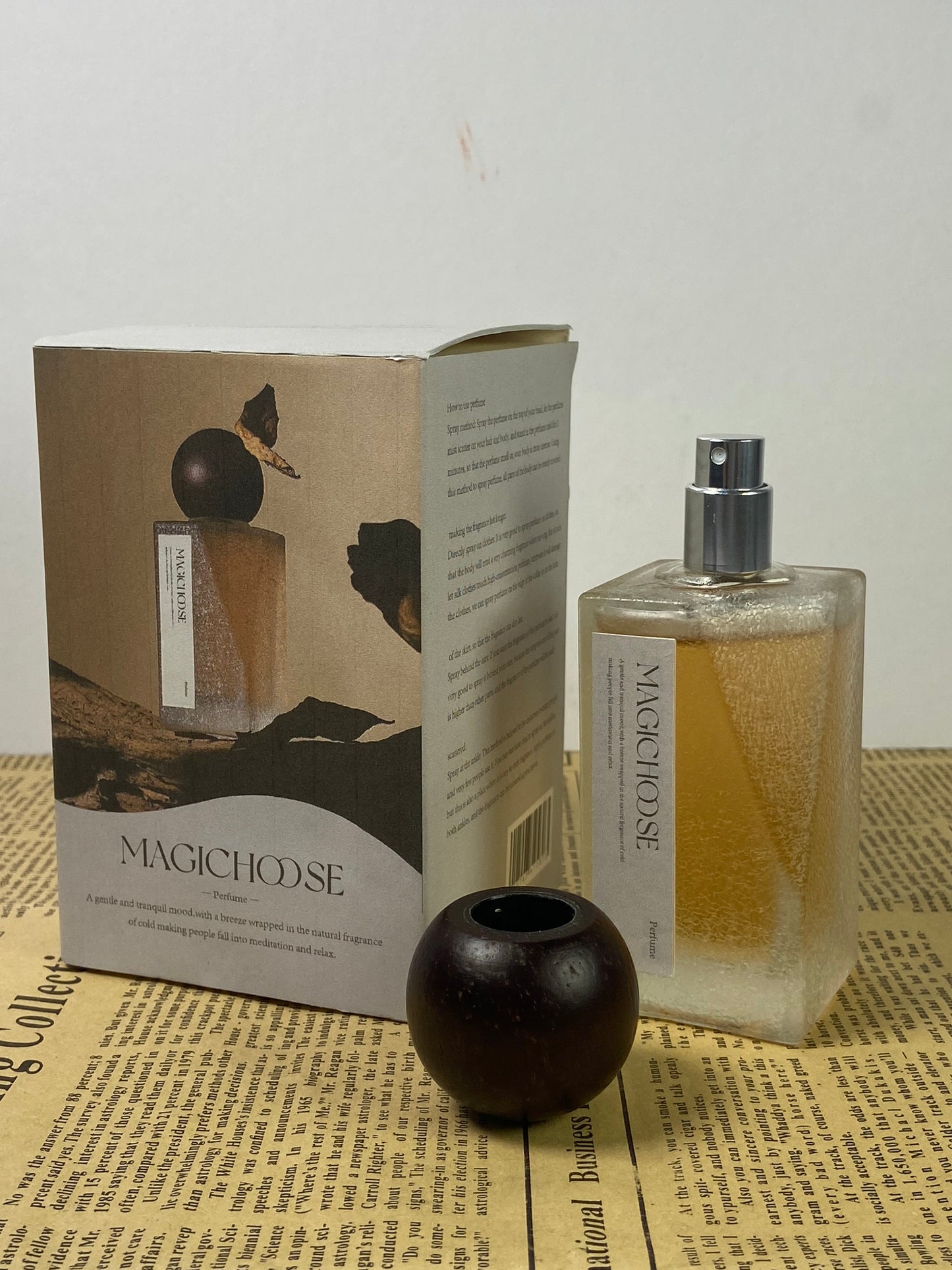 MAGICHOOSE Perfume Nourishing and Hydrating Hair Shine Spray-A Warm and Sensual Fragrance With Sweet Floral Scent