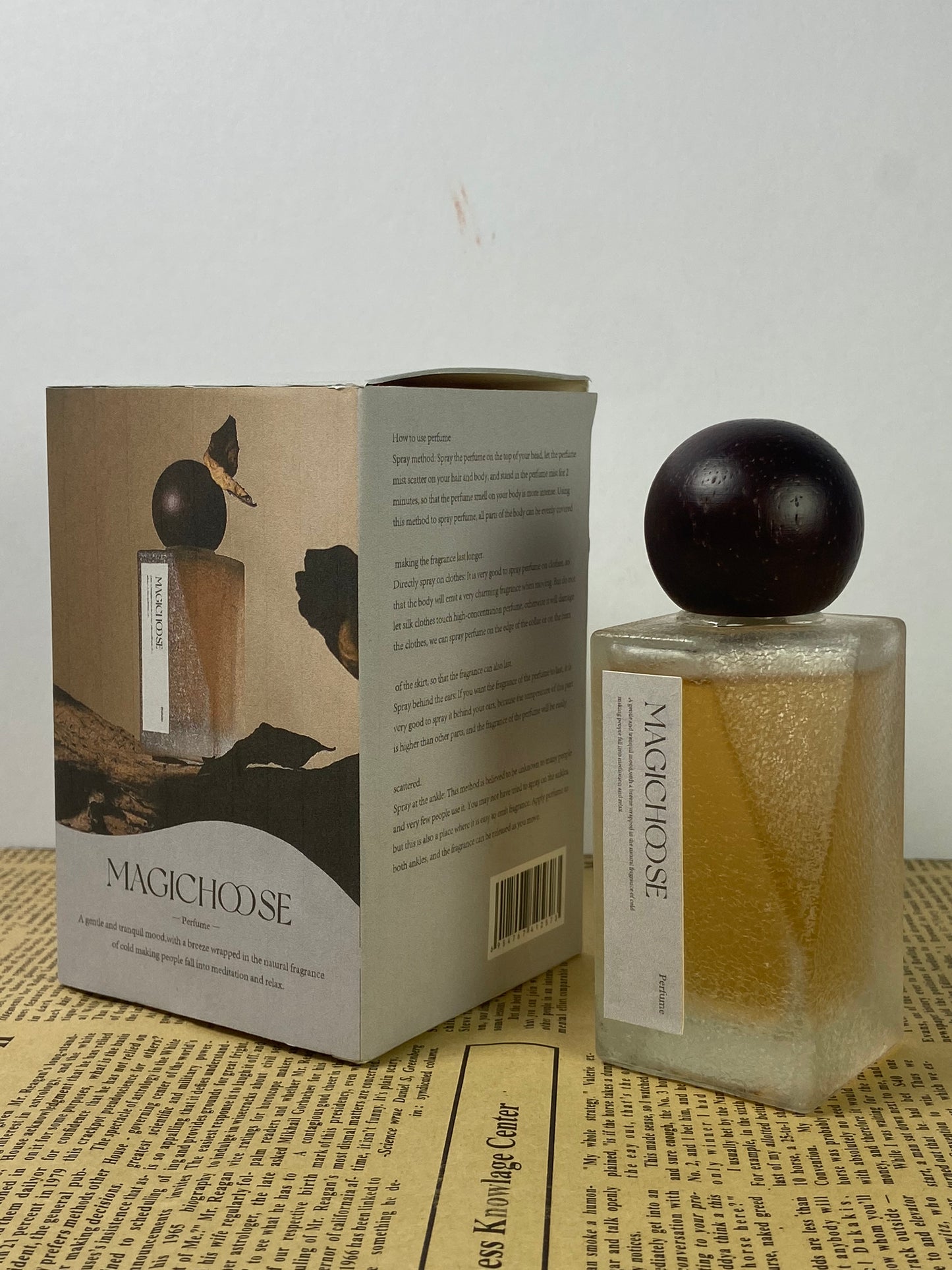 MAGICHOOSE Perfume Nourishing and Hydrating Hair Shine Spray-A Warm and Sensual Fragrance With Sweet Floral Scent