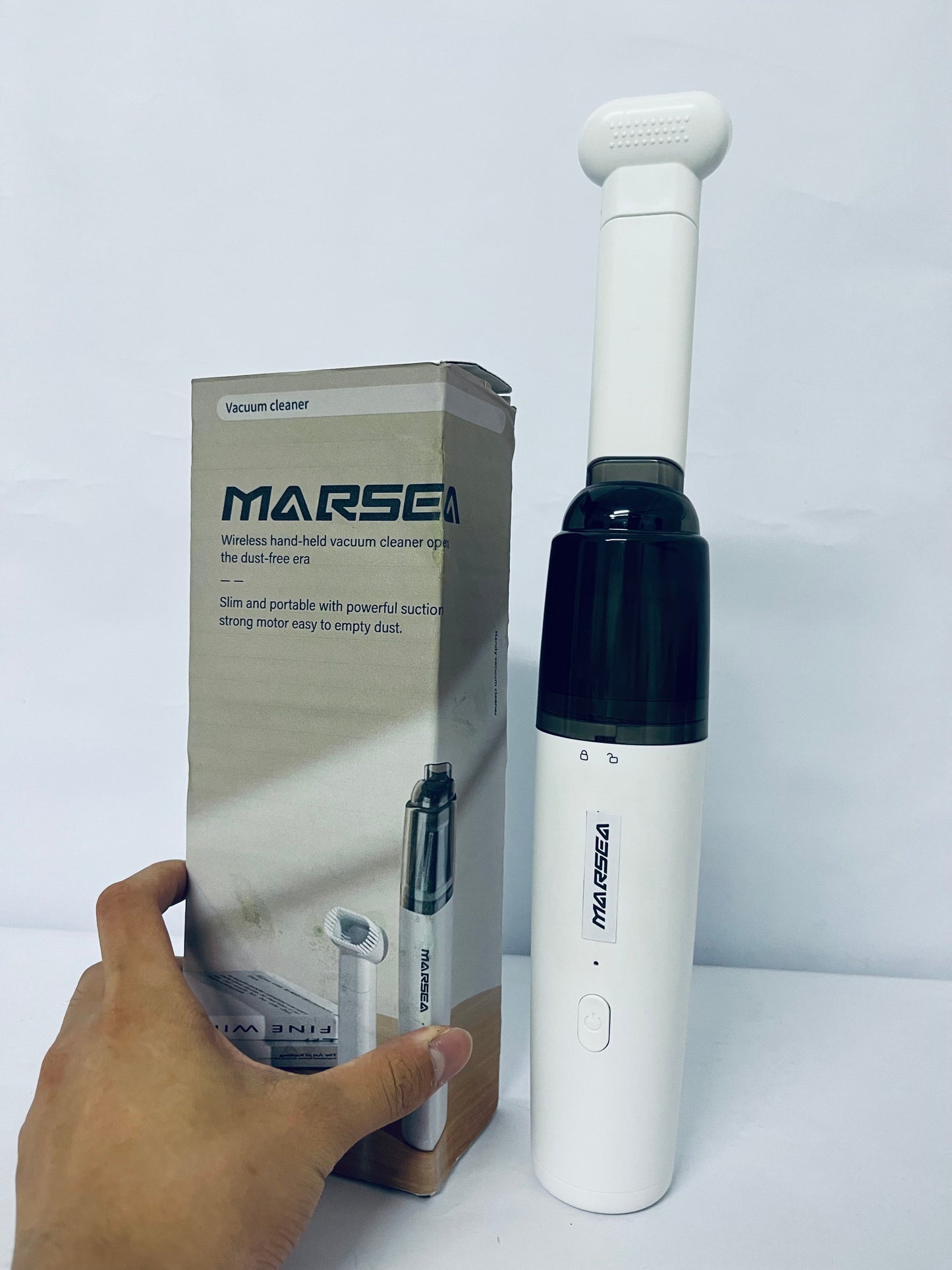 MARSEA   Electric vacuum cleaners Handheld Vacuum, Cordless, White (KMK3J010)