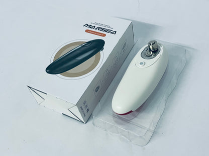 MARSEA  Electric Can Opener: One Touch - No Sharp Edge, Food-Safe and Battery Operated Can Opener