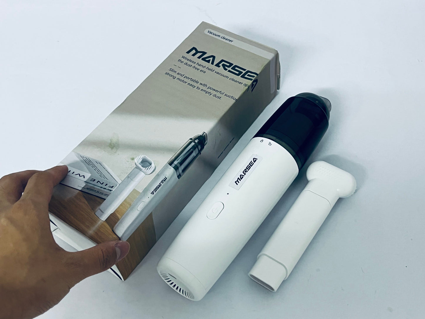 MARSEA   Electric vacuum cleaners Handheld Vacuum, Cordless, White (KMK3J010)