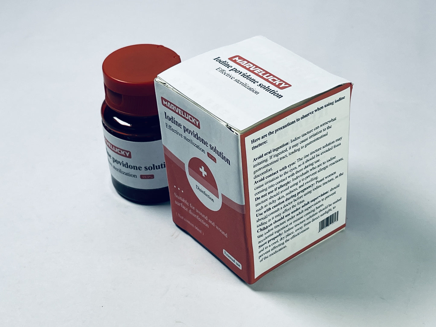 MARVELUCKY Medical iodophor effectively treats wounds and inhibits bacteria