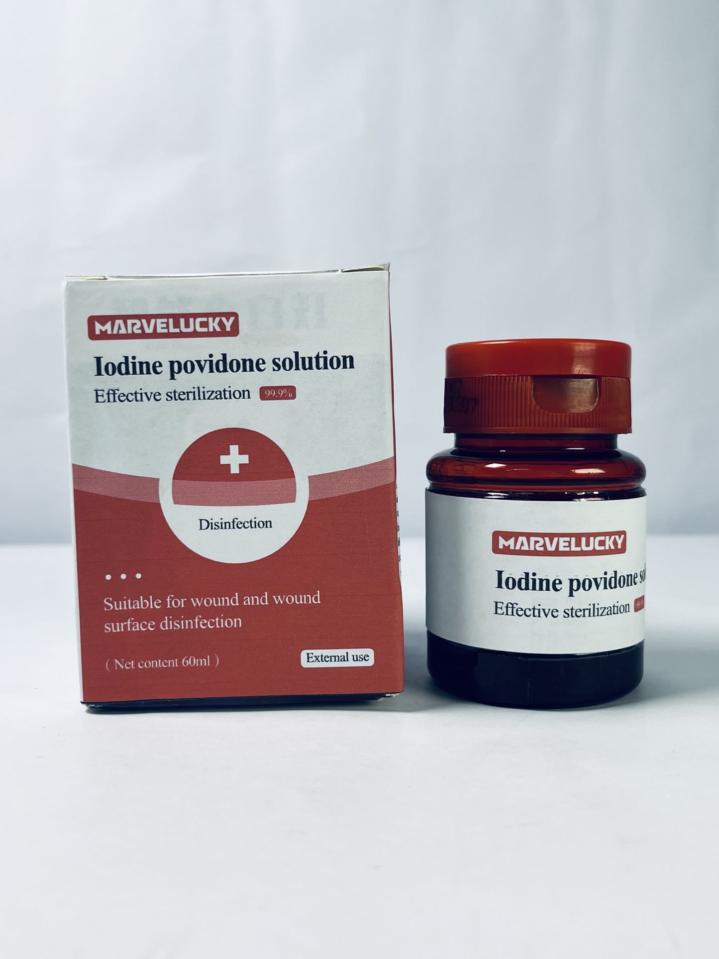 MARVELUCKY Medical iodophor effectively treats wounds and inhibits bacteria