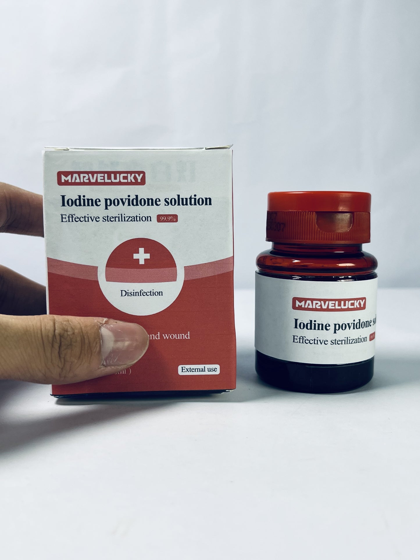 MARVELUCKY Medical iodophor effectively treats wounds and inhibits bacteria