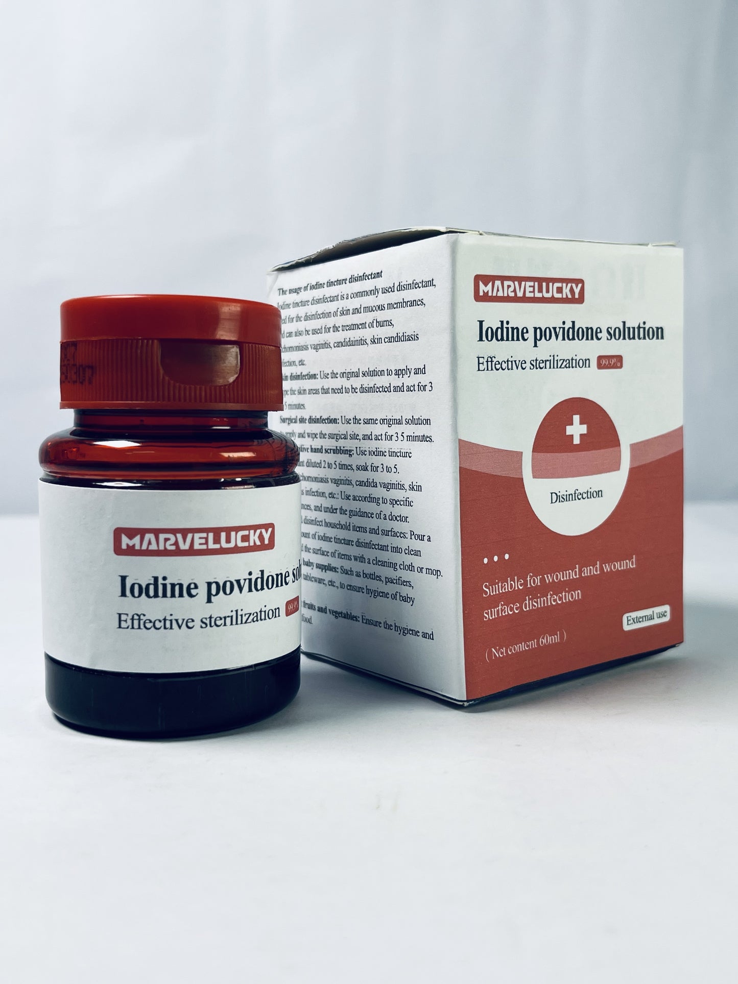 MARVELUCKY Medical iodophor effectively treats wounds and inhibits bacteria