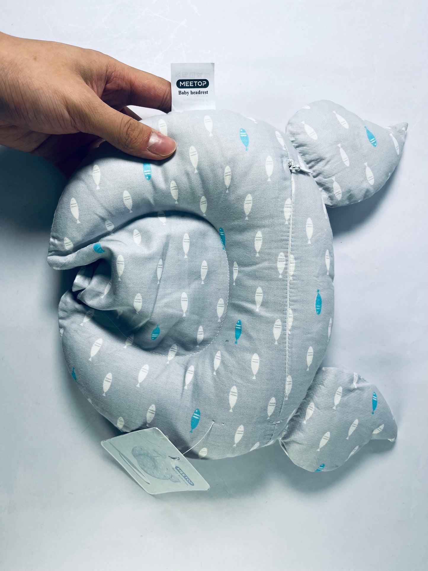 MEETOP Mini Pillow Cute baby pillow with pig ears